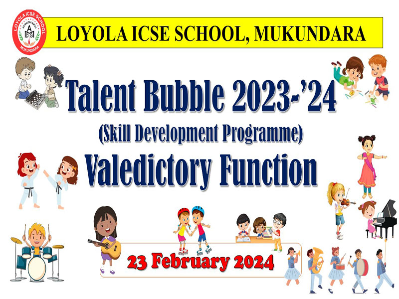 Talent Bubble 2023 -'24 Valedictory Function