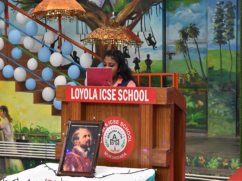Loyola Day Celebration : School Section 2024-25