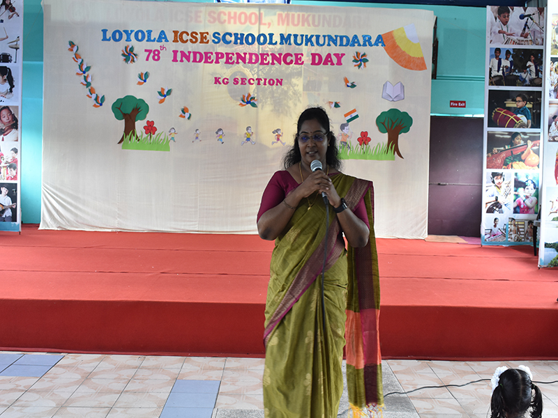 Independence Day - KG Section 2024-25