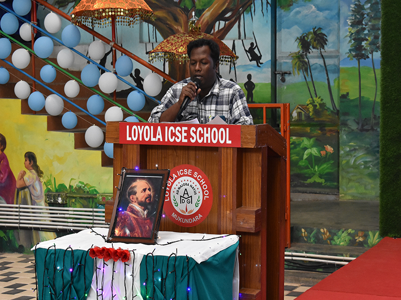 Loyola Day Celebration : School Section 2024-25