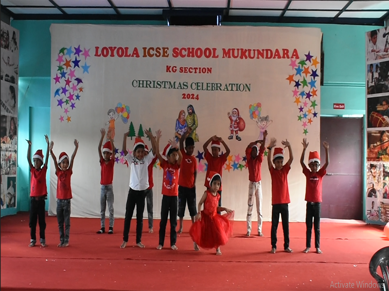 Christmas Celebration 2k24 - KG Section