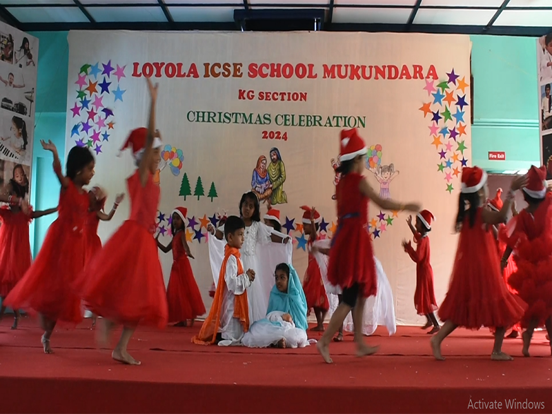 Christmas Celebration 2k24 - KG Section